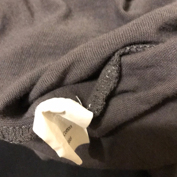 J crew rose collared gray short sleeve T-shirt - Picture 4 of 4